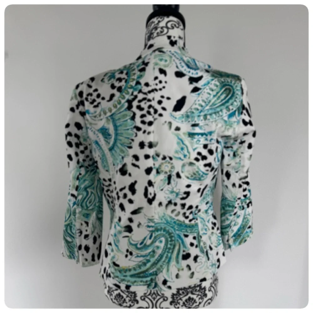 W BY WORTH CAREER BLAZER SIZE 4 - Picture 13 of 16